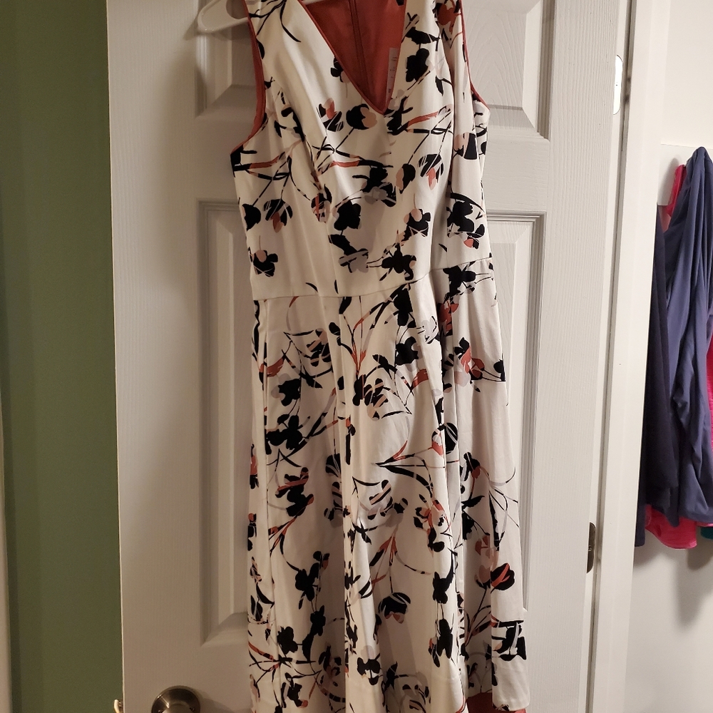White House Black Market A line dress size 10